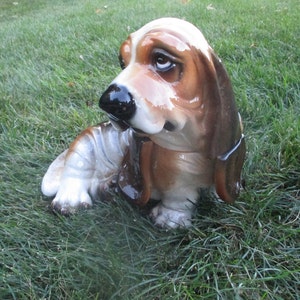 COOKIE JAR * Bassett Hound Dog, Big Sky Canine Phyllis Driscoll - Etsy