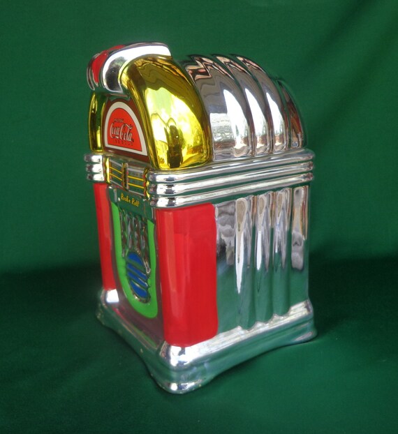 COOKIE JAR * JUKEBOX, Coca Cola Retro by Gibson - Etsy
