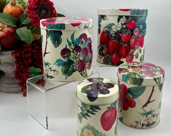 希少!! JL Clark キャニスターセット Vintage J.L. Clark Metal Tin Nesting Canister Set Pillsbury