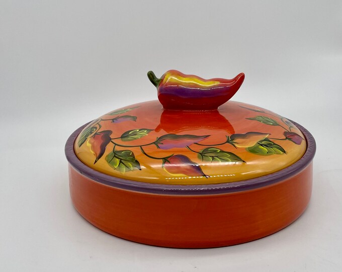 Microwaveable Friendly Tortilla Warmer: " Fiesta " Extra Large