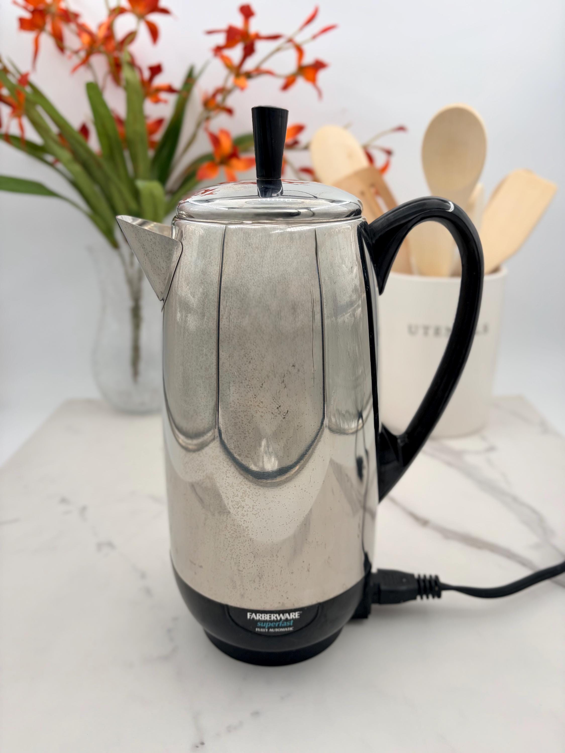 Farberware Vintage Percolator - Etsy