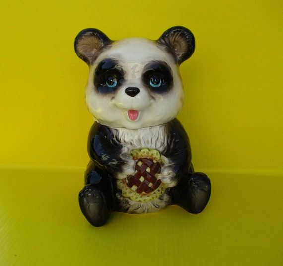 COOKIE JAR * Panda Bear, Lefton - Etsy