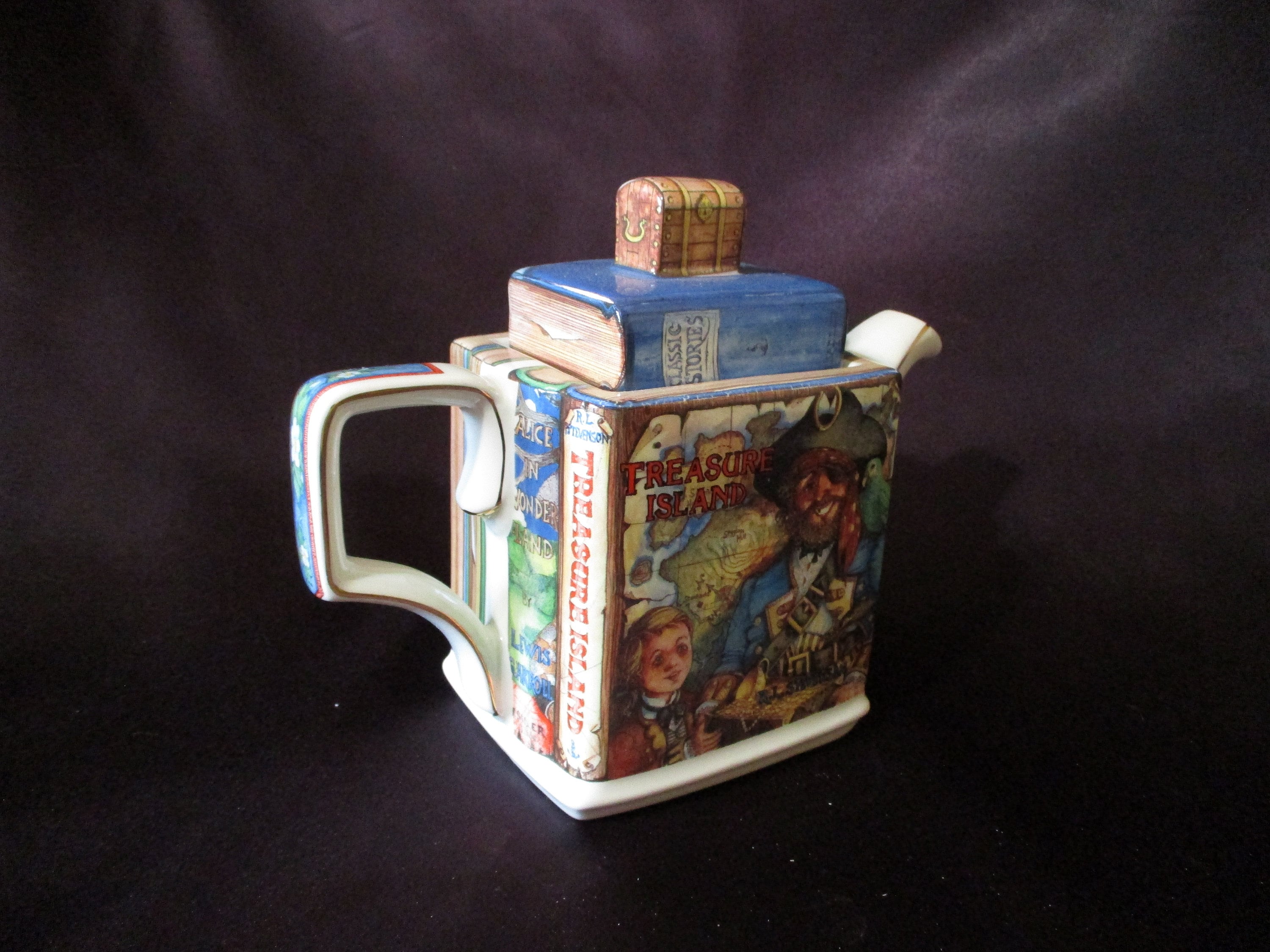 TEAPOT ~~ Treasure Island, James Sadler Storybook Series, Made in