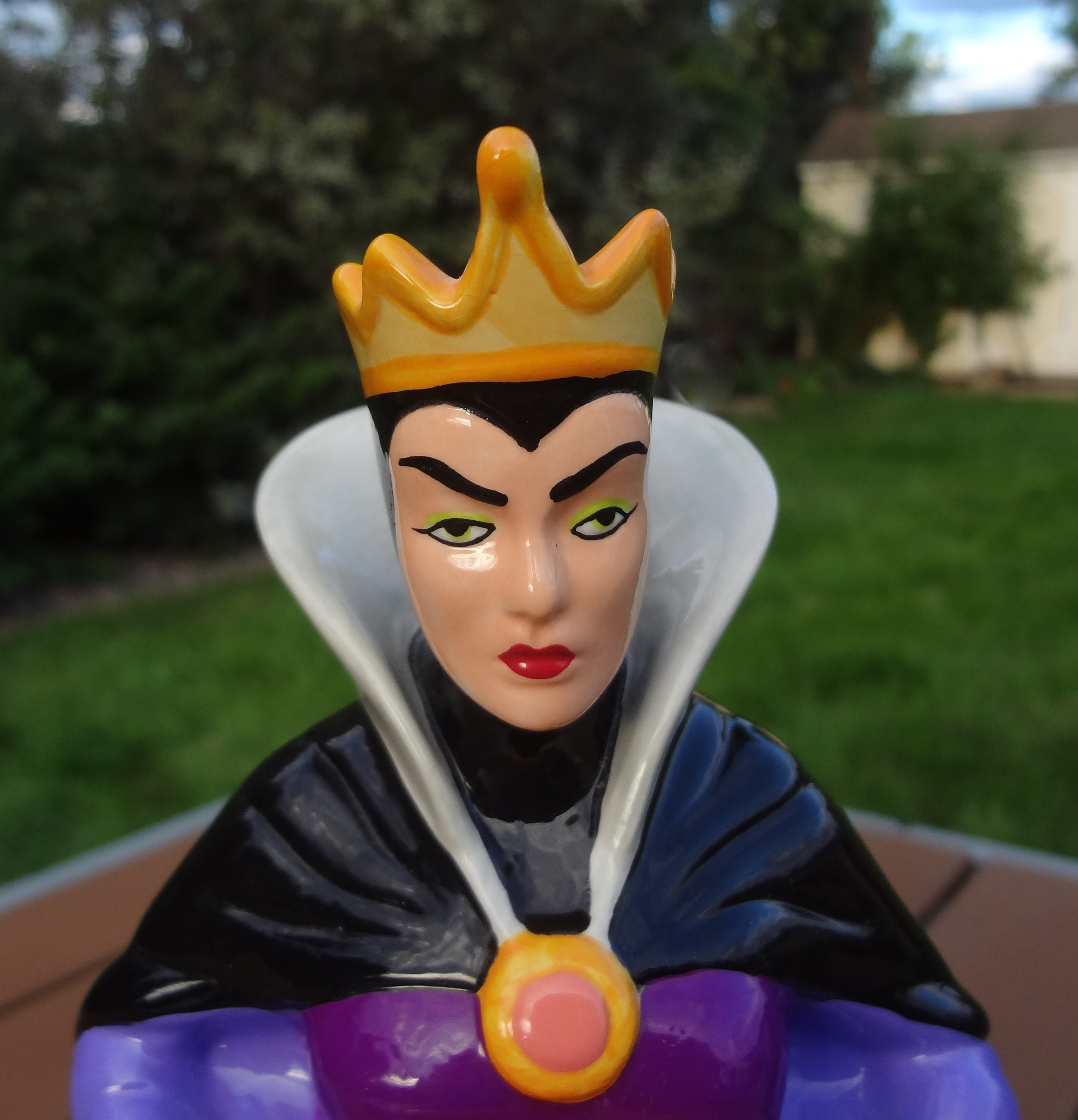 COOKIE JAR * Evil Queen, Disney, Treasure Craft, Snow White - Etsy