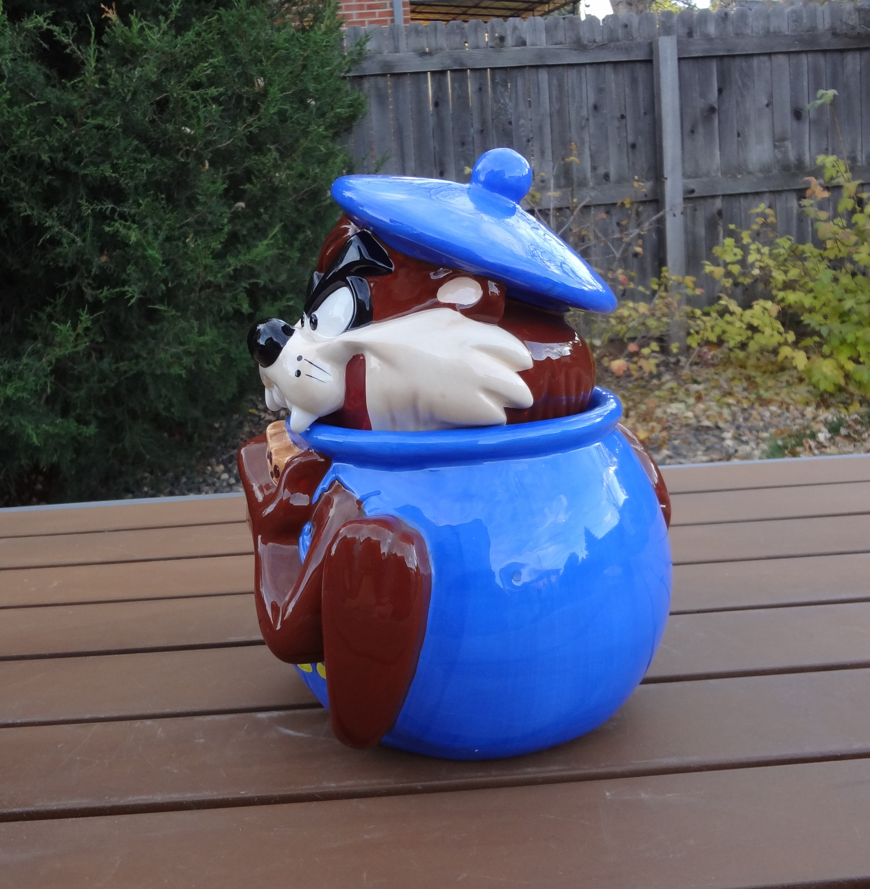 COOKIE JAR * Tasmanian Devil, WB, 1997, Looney Tunes - Etsy