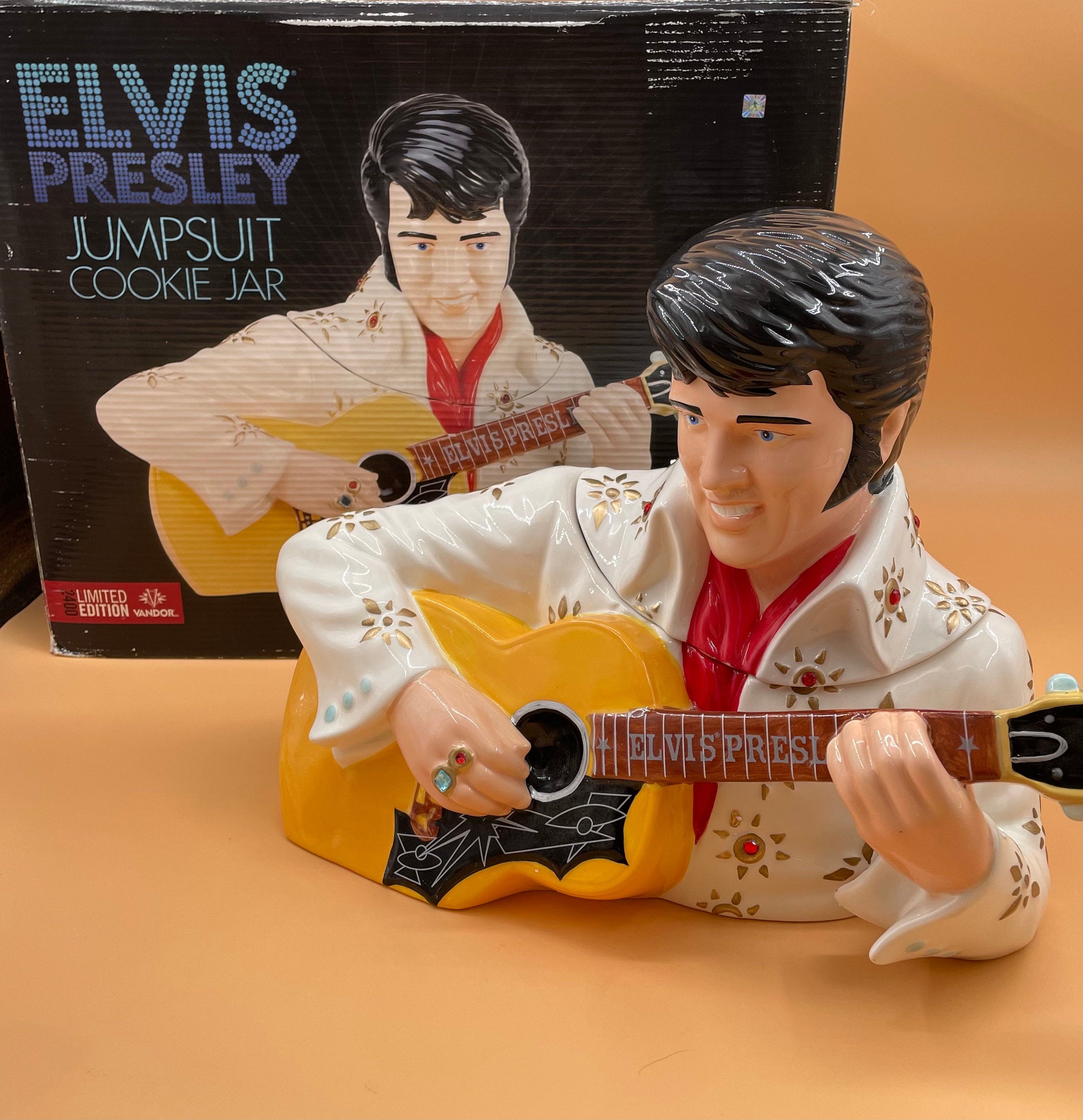 COOKIE JAR * ELVIS Jumpsuit, Limited Ed. 184 of 2400, Certificate