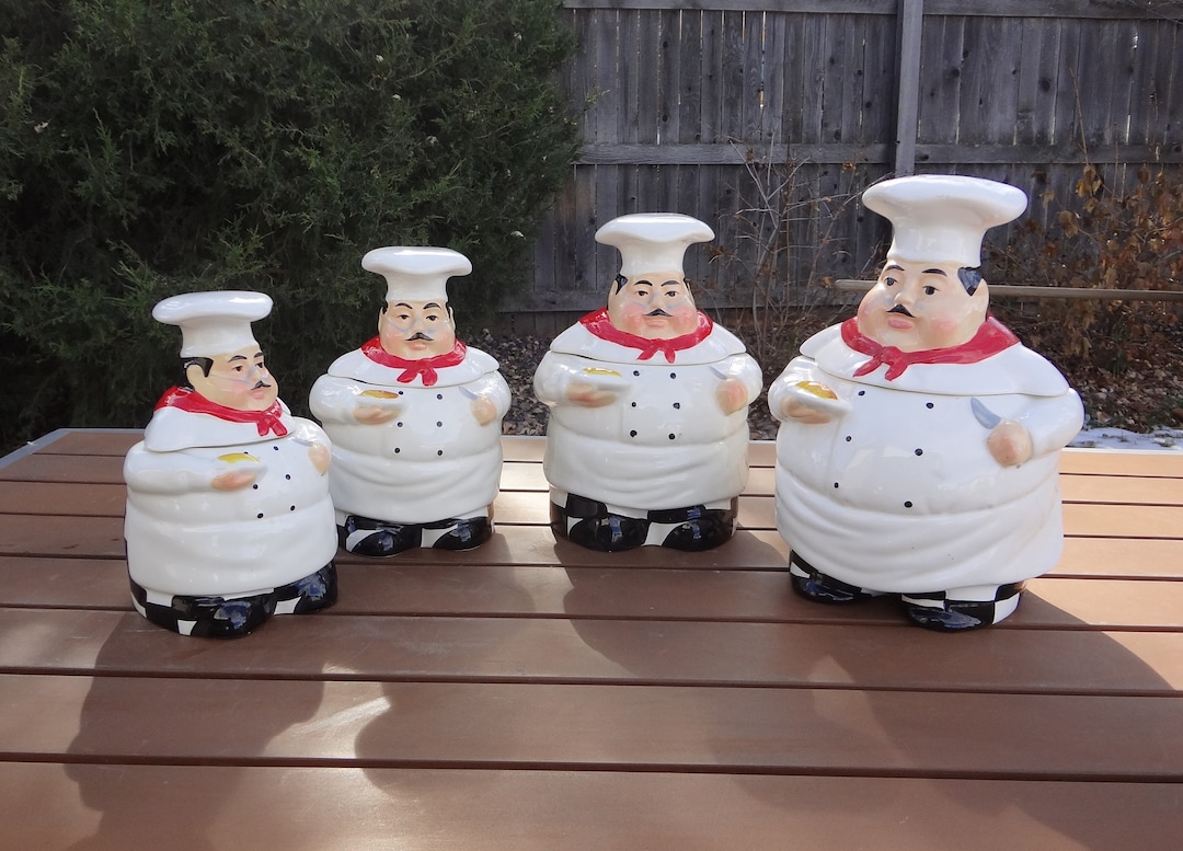 CANISTER SET Chefs, Caso Vero Ackusa, Four Piece Set, Freshness Gaskets