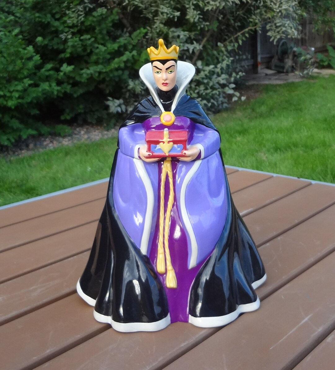 COOKIE JAR * Evil Queen, Disney, Treasure Craft, Snow White - Etsy