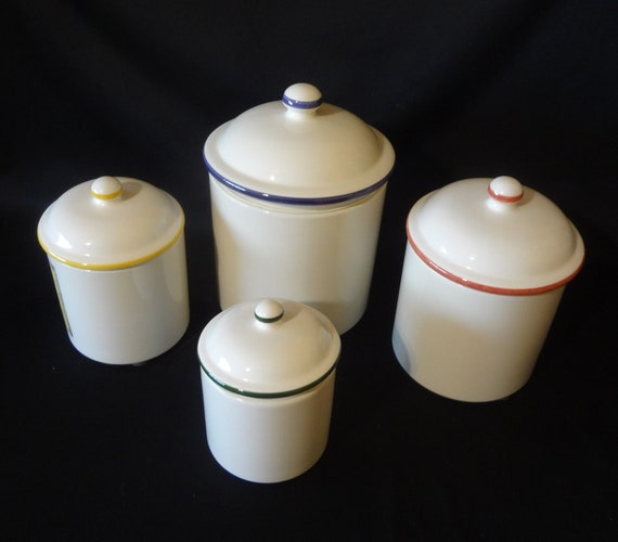 CANISTER SET FRUIT Over and Back Made in Portugal | Etsy