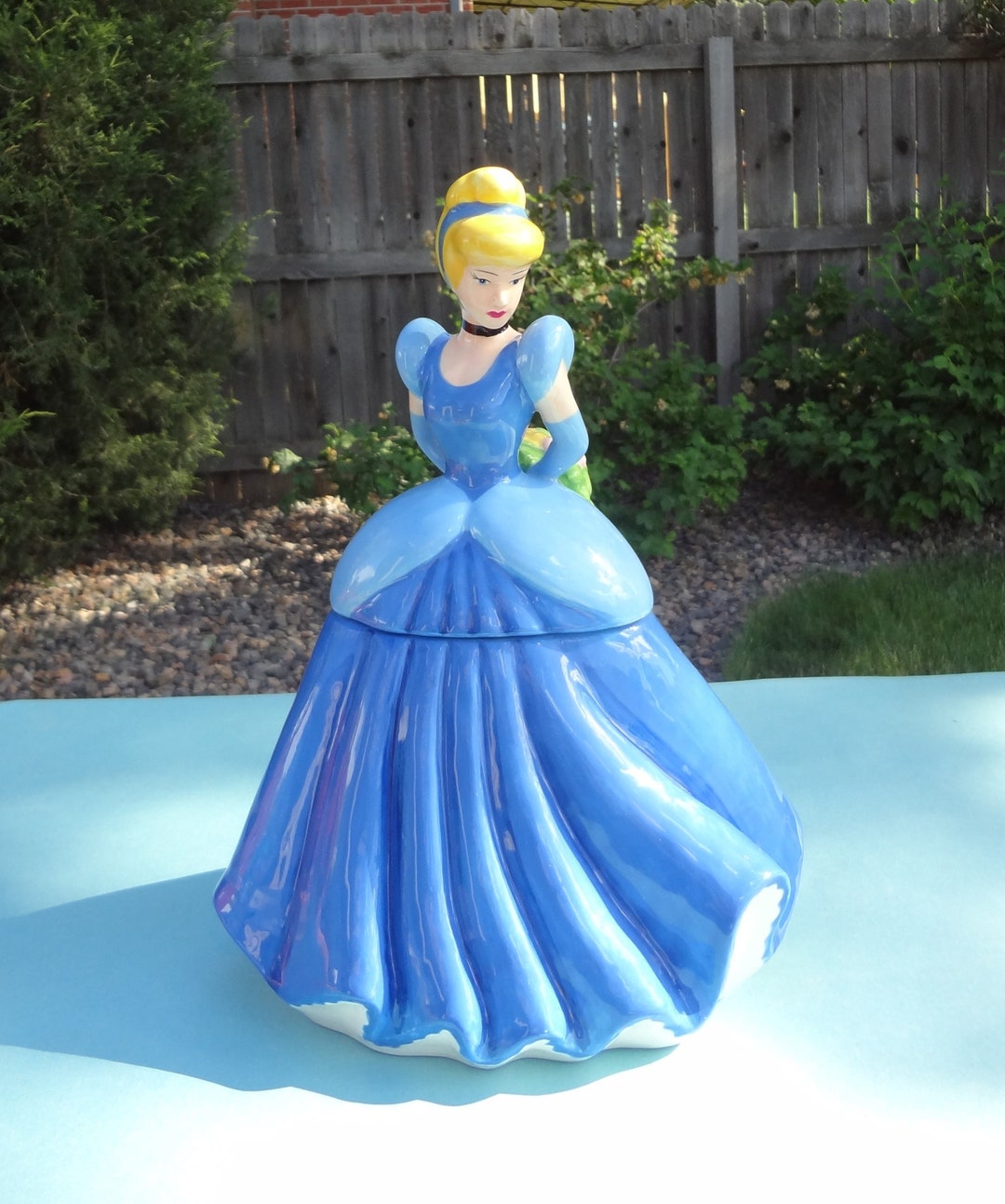 COOKIE JAR * Cinderella Moment by Disney, Boxed, Gibson Vintage