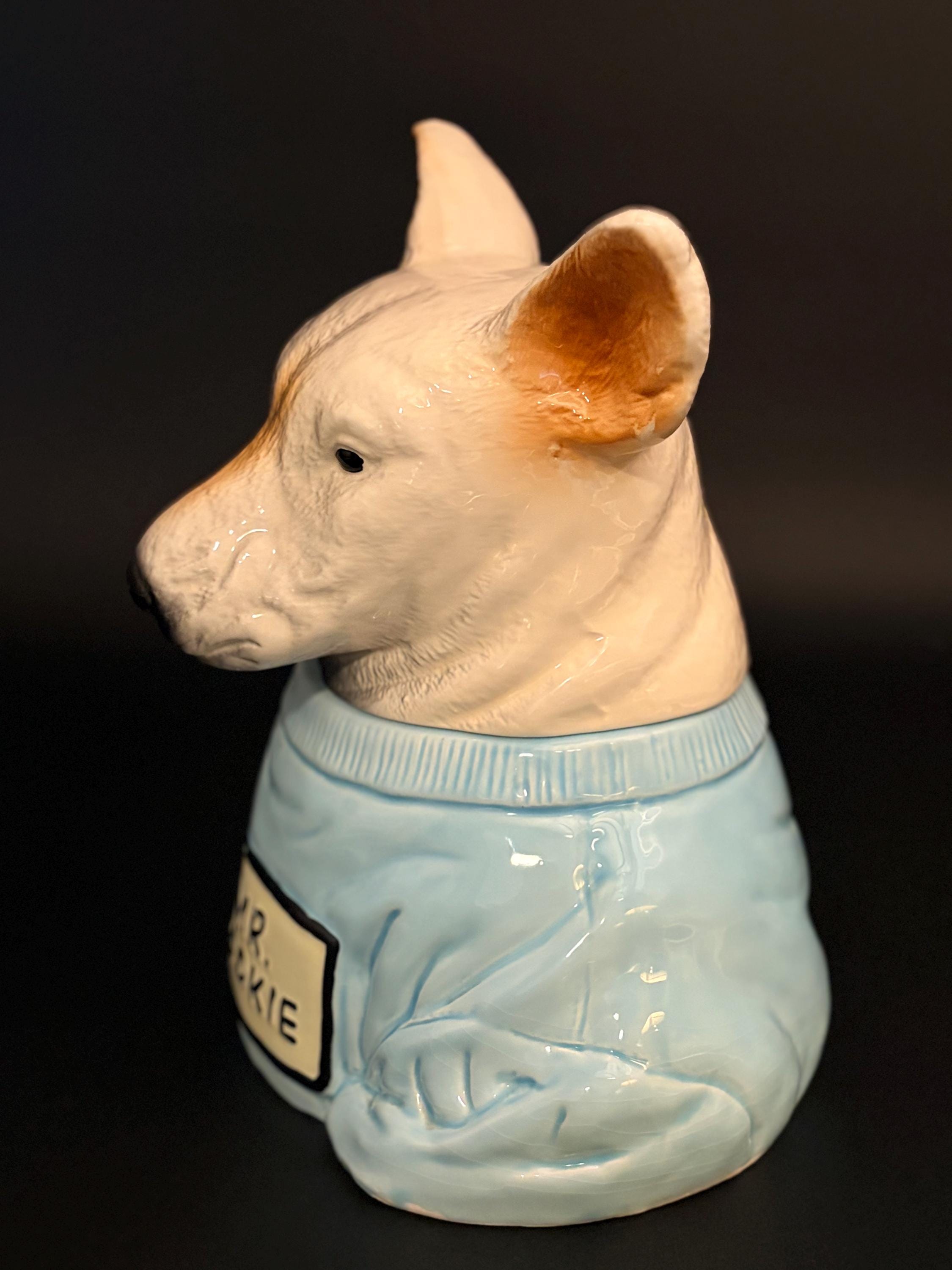 COOKIE JAR * Dog, Bull Terrier, Spudz Mackenzie, Mr. Cookie, “the