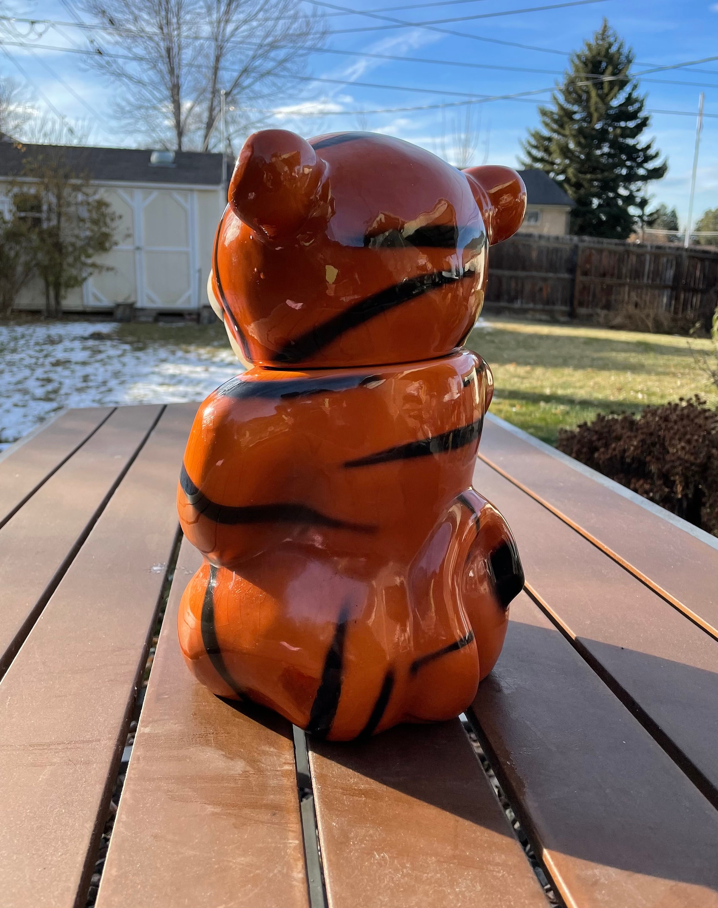COOKIE JAR * TIGGER Too 1970s, Disney, Large, Heavy - Etsy
