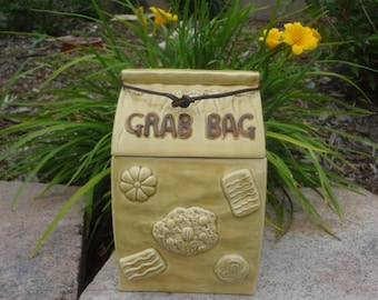 COOKIE JAR ~~ GRAB Bag, Vintage Japan - Etsy