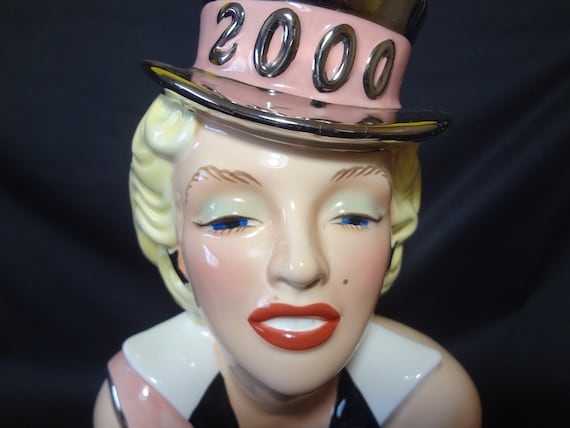 COOKIE JAR * Marilyn Monroe, Millennium, Clay Art, 1999 - Etsy