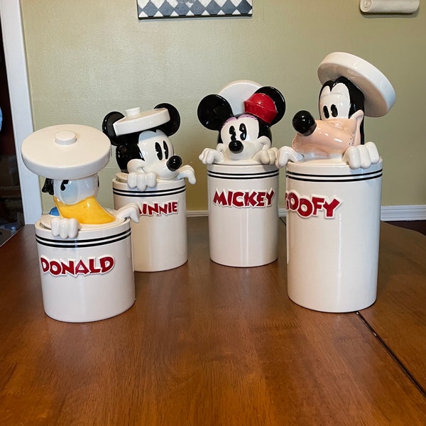 Mickey Mouse Jar - Etsy