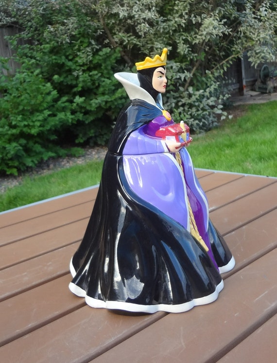 COOKIE JAR * Evil Queen, Disney, Treasure Craft, Snow White - Etsy