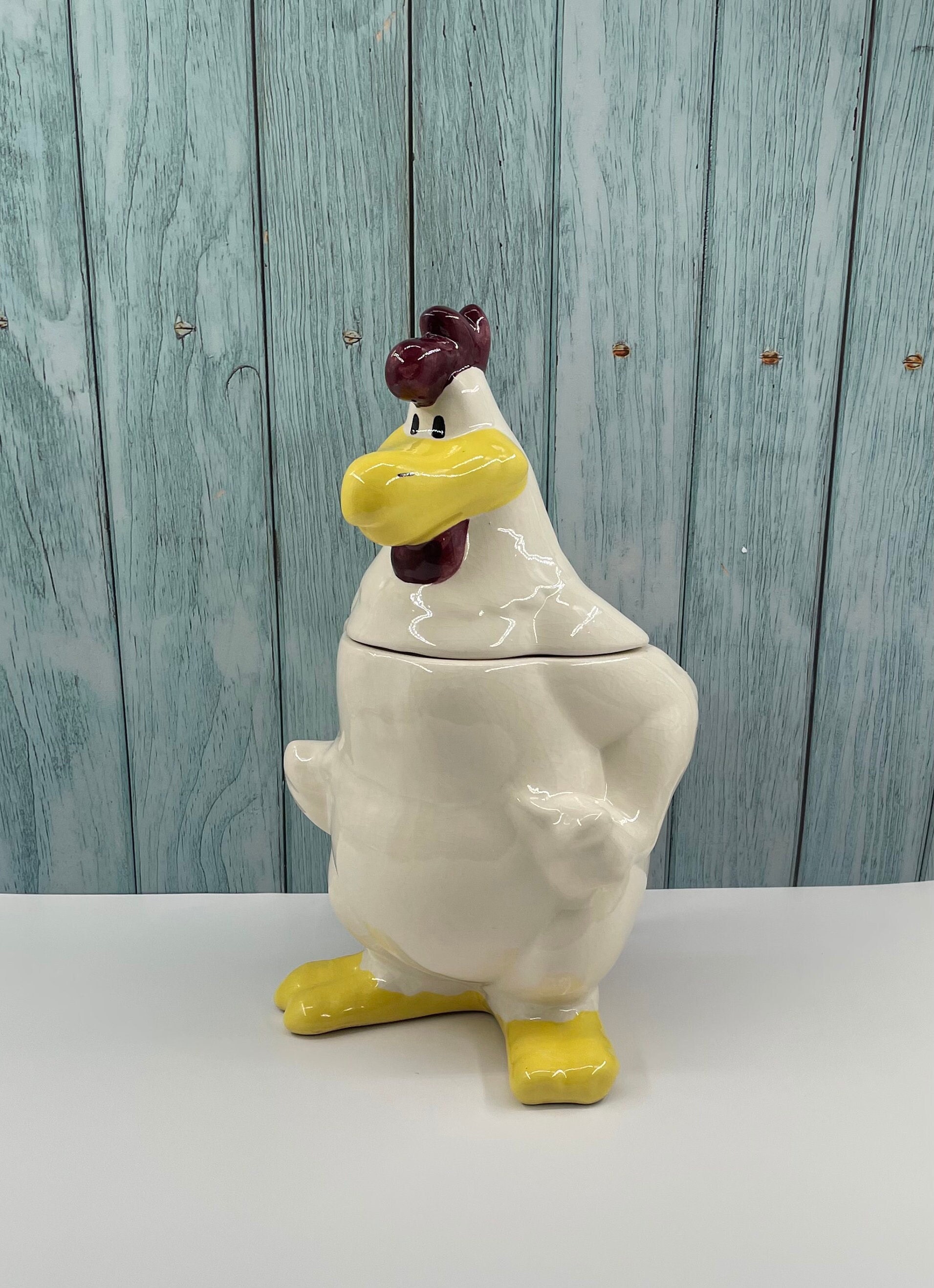 COOKIE JAR * Foghorn Leghorn Original Mccoy Rooster - Etsy