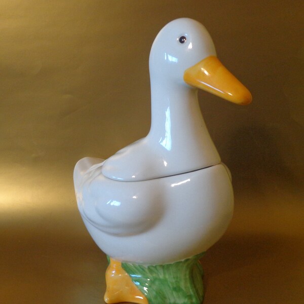 Duck Cookie Jar - Etsy