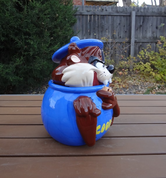 COOKIE JAR * Tasmanian Devil, WB, 1997, Looney Tunes - Etsy 日本