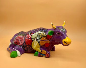 Cow Parade Big Apple Cow Figurine, Westland Giftware, Vintage
