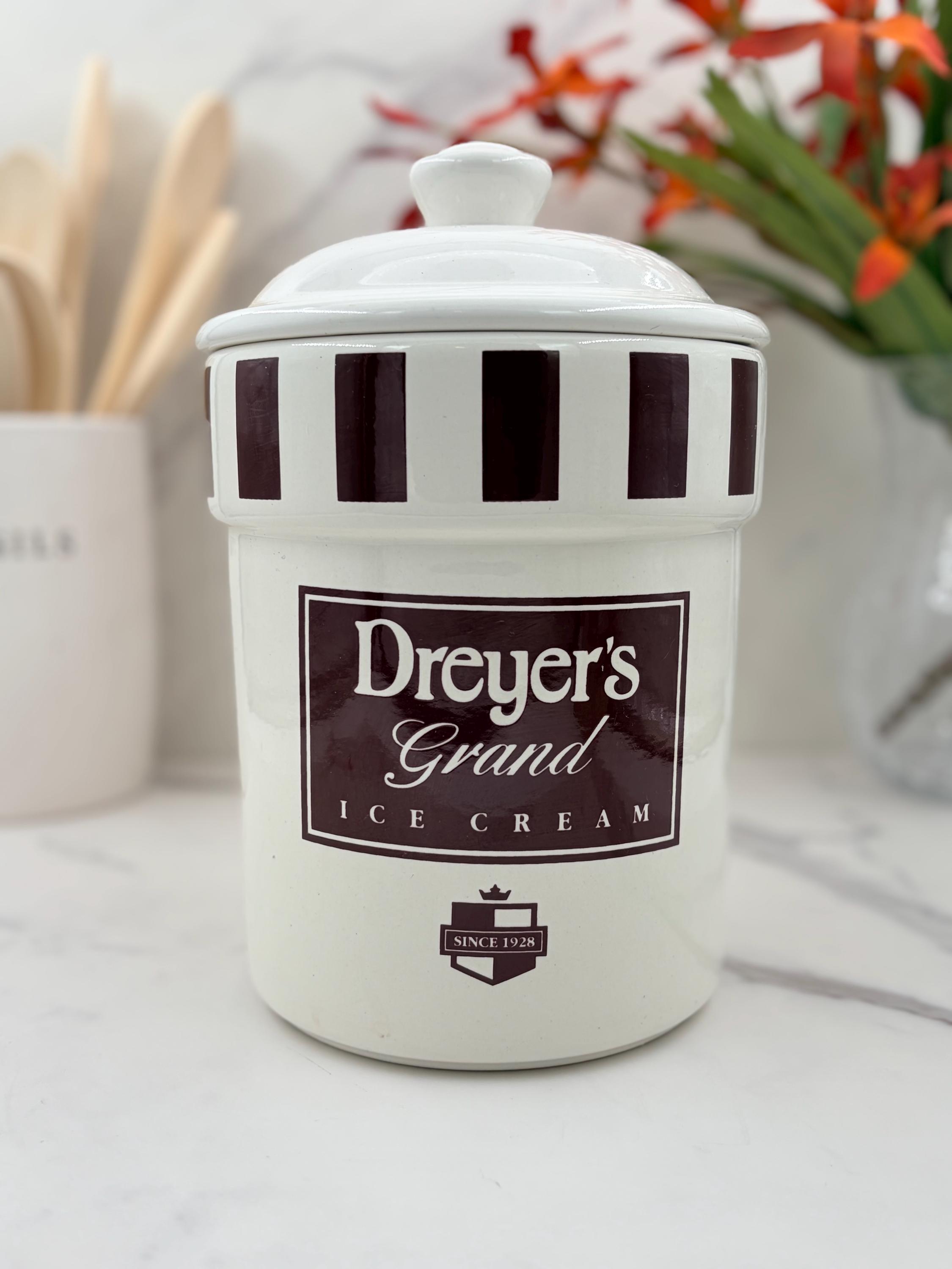 COOKIE JAR * Dreyer's Ice Cream, Treasure Craft, USA, Advertising