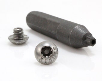 Exklusives Super Safe Keyed Screw Upgrade Kit für Daoire Inbusschlüssel-Verschluss-Halsbänder & Verschlussketten