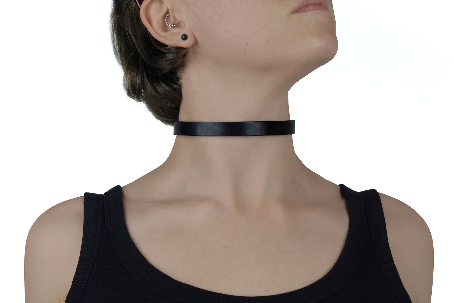 Discreet Submissive Collar BDSM Collar Submissive Day Collar