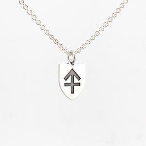 Dominant Trans Ownership Icon Necklace - Mini Pendant on Cable Chain - Made to Order