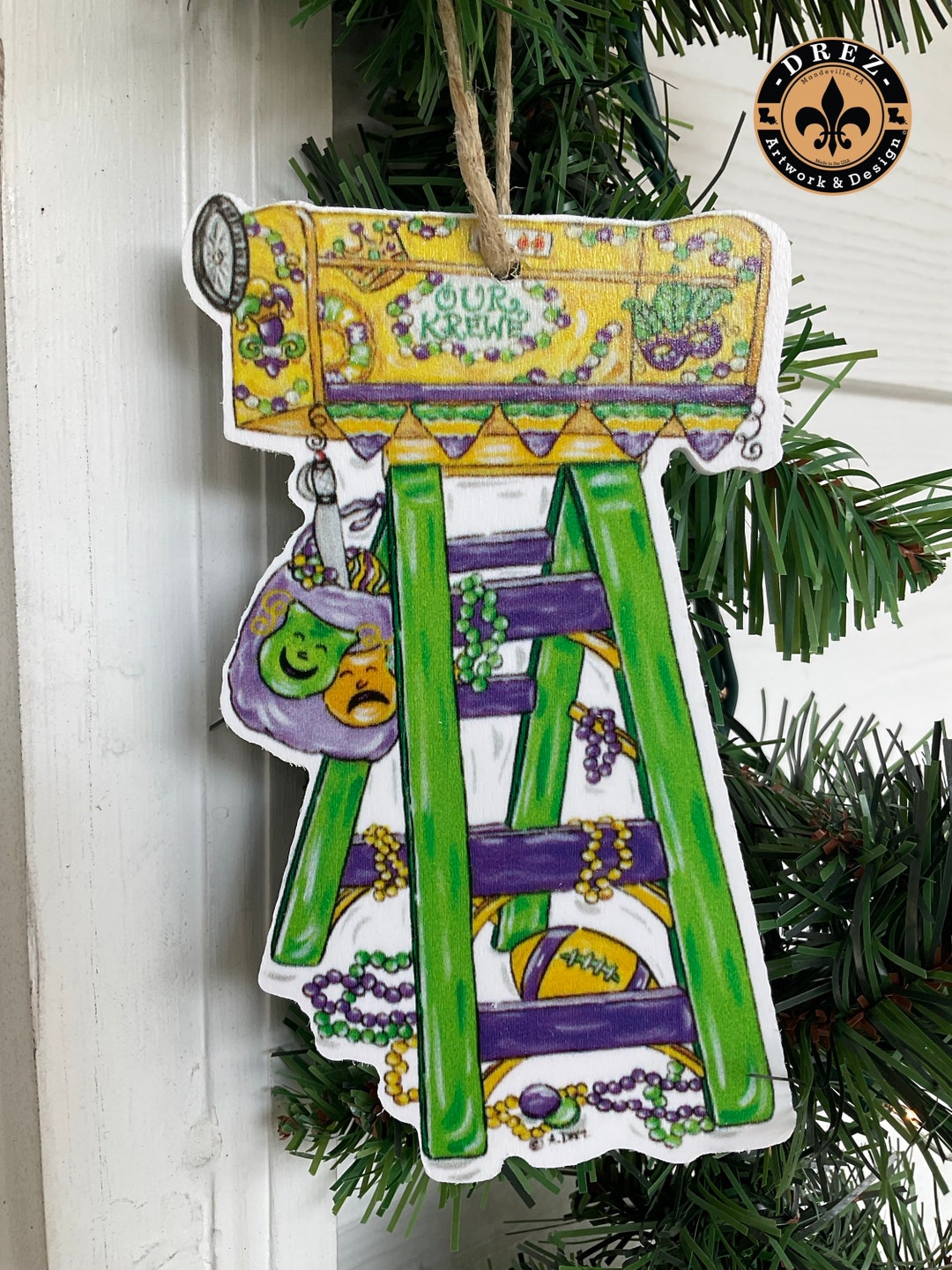 mardi gras parade ladder