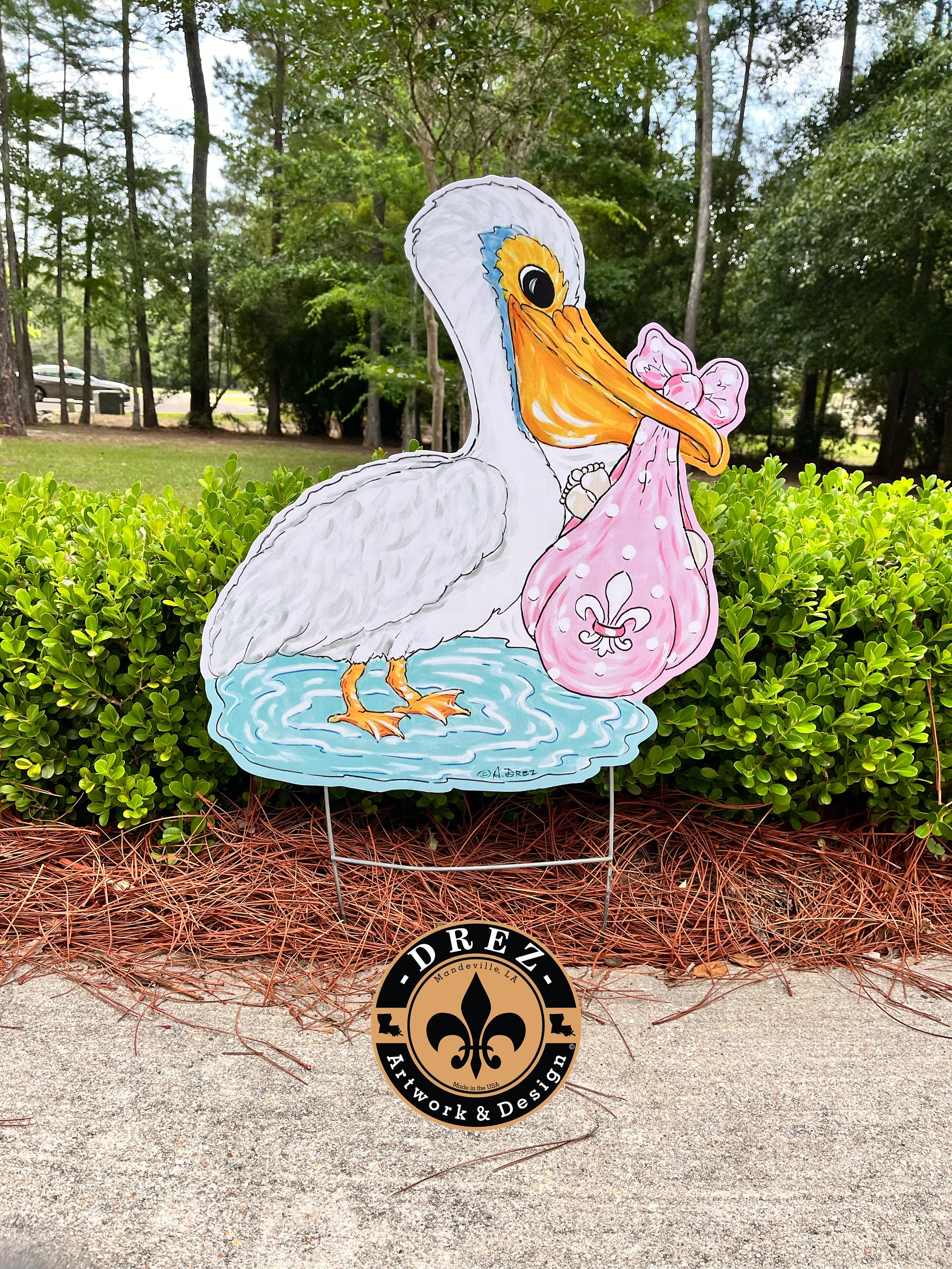 Amscan It's a girl Baby Girl Yard Sign - Walmart.com
