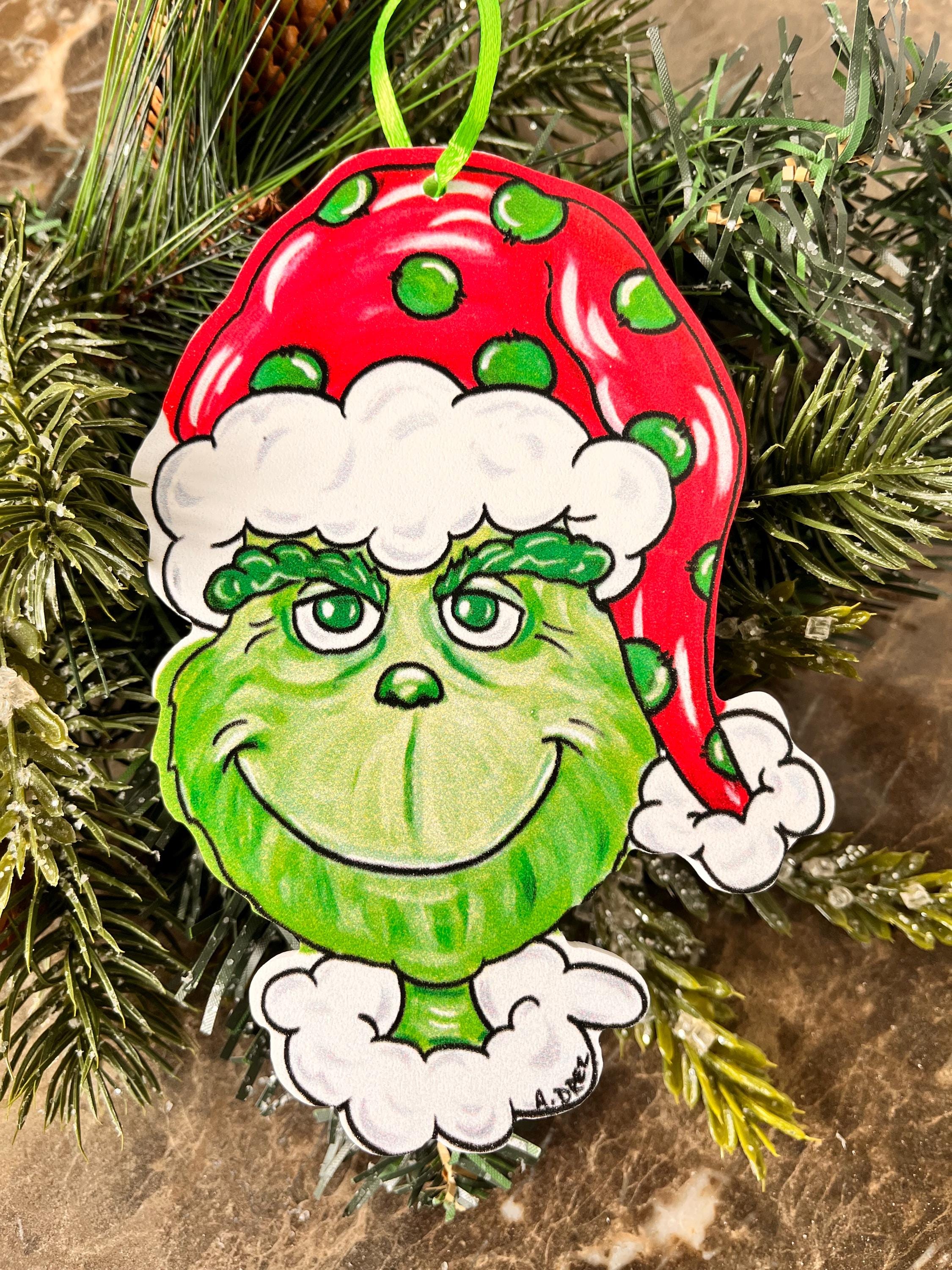 Grinch Ornament, Christmas Tree, Mr. Grinch - Etsy 日本