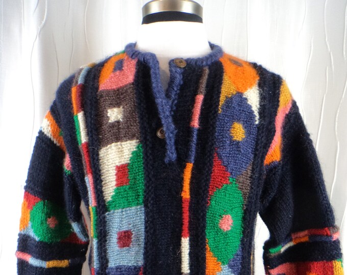 Newari Sweater, Made in Nepal, Nepal Sweater/jacket, Bohemian Sweater