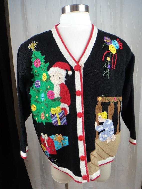 Nice Christmas Sweater, Storybook Knits, (Size: Wo