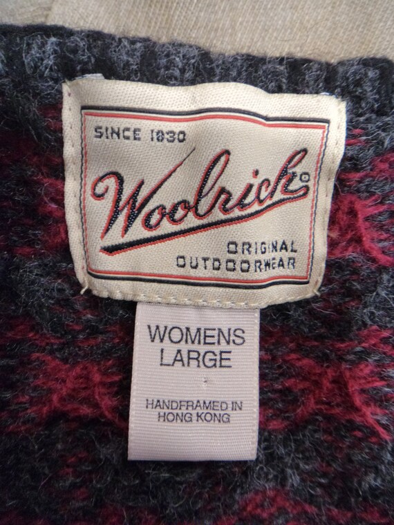 Vintage Woolrich Sweater, Wool Sweater, (Size: Wo… - image 8