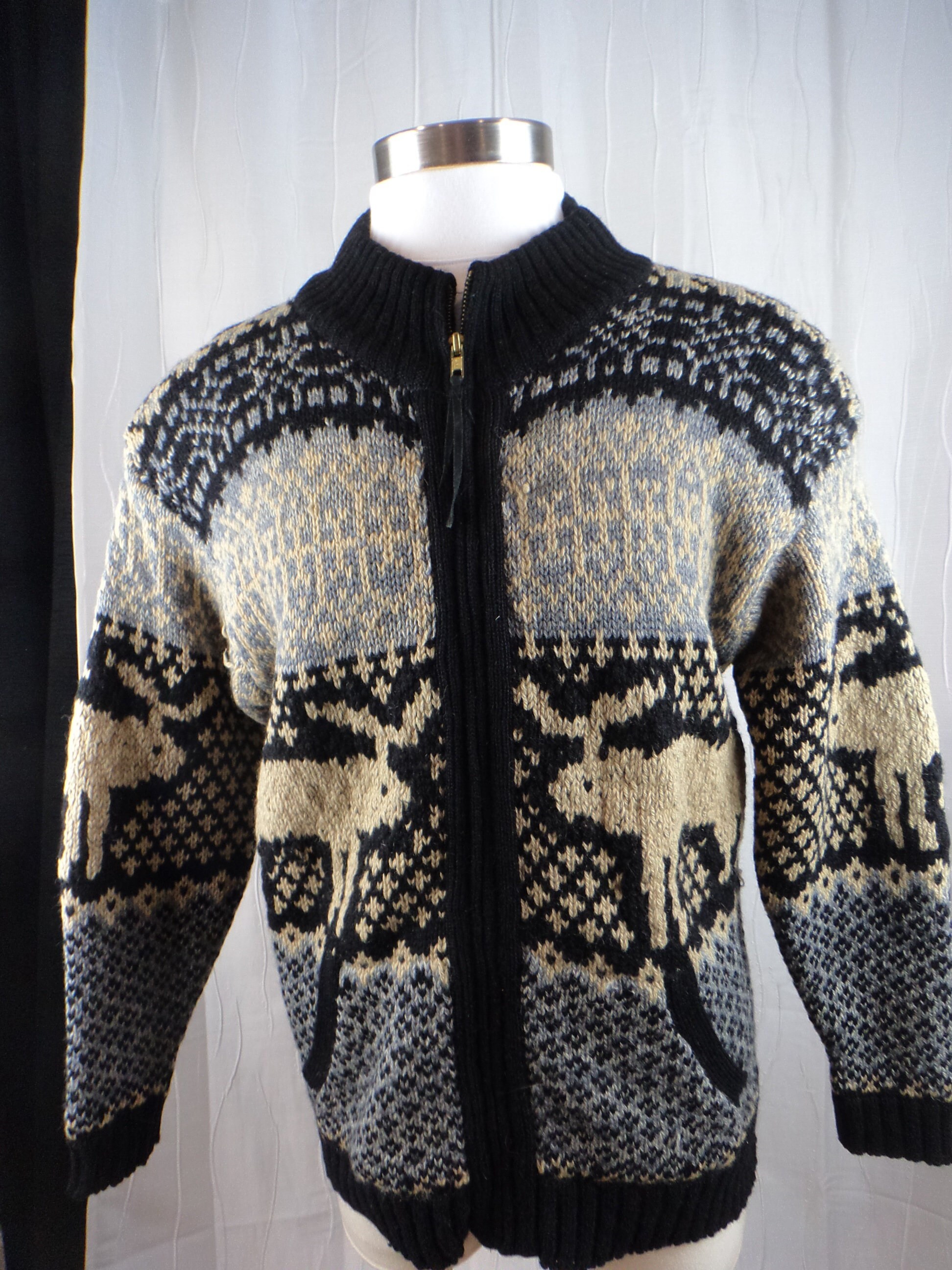 moose's vintage cropped cardigan カーディガン