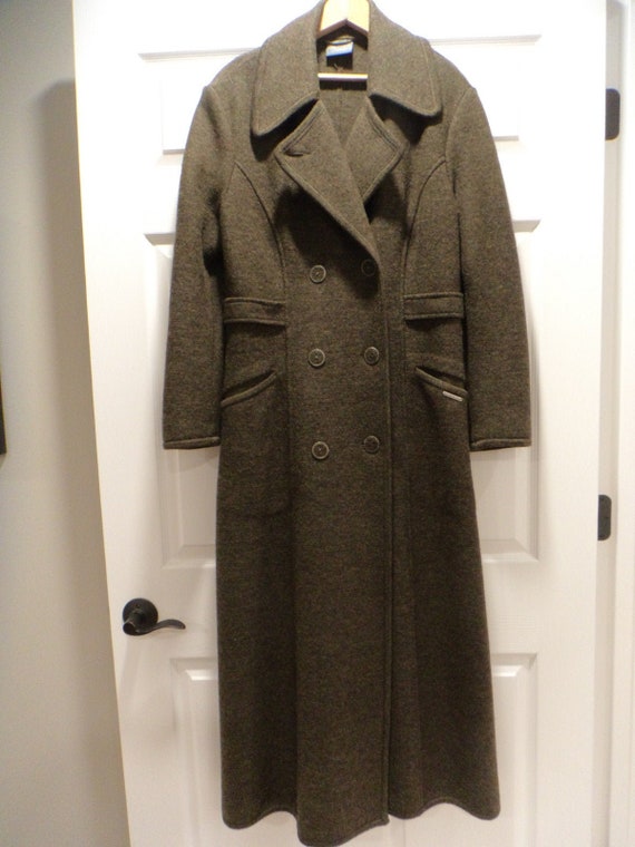ankle length pea coat