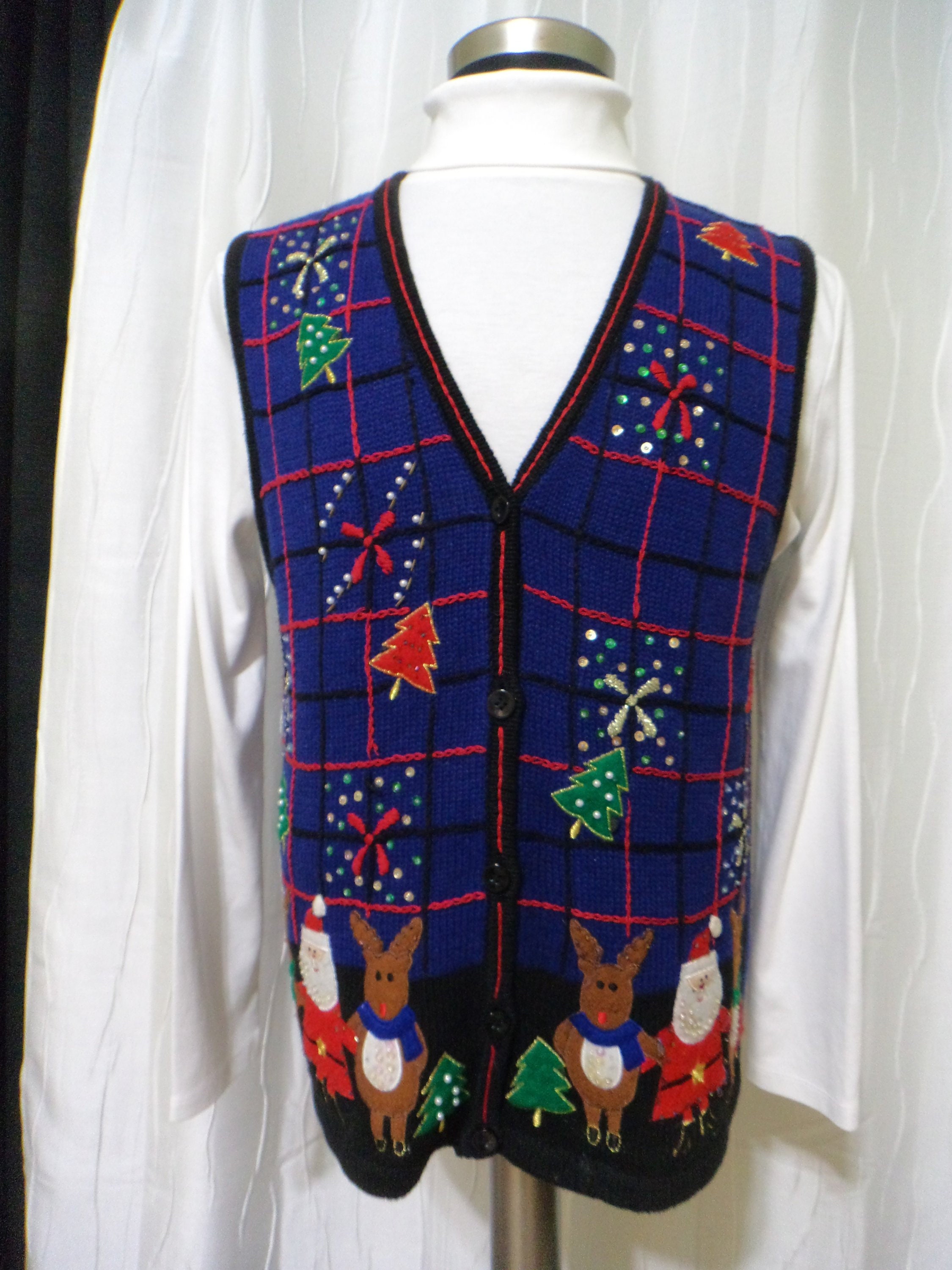 Christmas Vest - Etsy