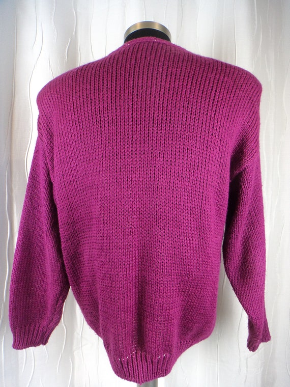 Vintage Sweater, 80s, 90s, (Size: Women's 20W? Ex… - image 5