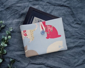 Cat Kindle Paperwhite Padded Sleeve, Handmade in the UK