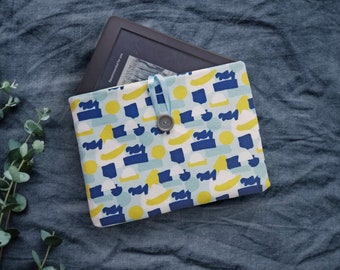 Fabric Kindle Paperwhite Padded Case, Handmade in the UK