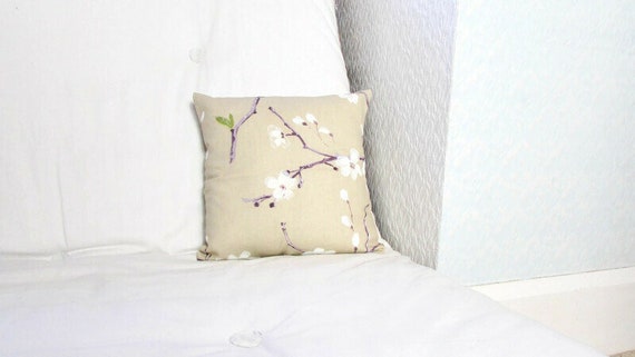 Cherry Blossom Cushion Cover 16 Inch Pillow Prestigious Etsy