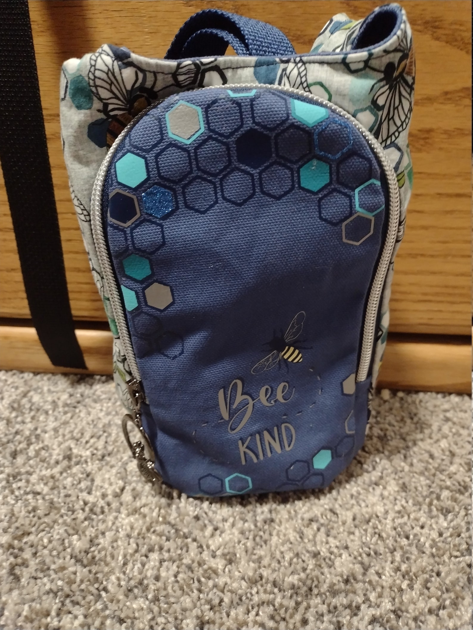 Water Bottle Sling Bag With Wallet Pocketbee Kind Etsy