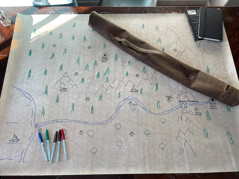 Tube Bag for Map Storage - Etsy