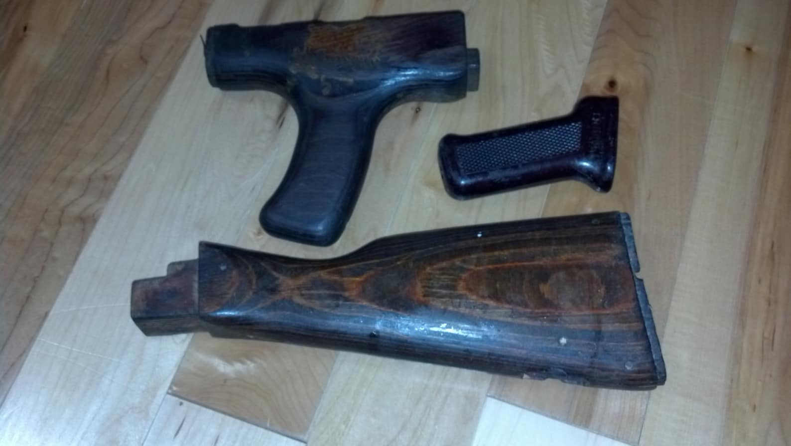 AK47 Romanian Rifle Wood Furniture Set 100 Refinished and Etsy