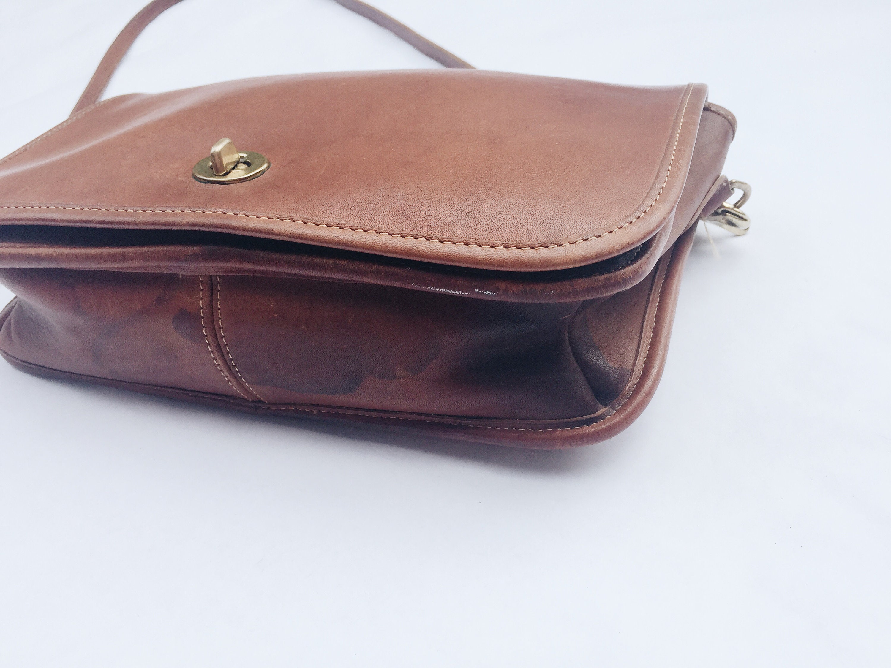 Vintage crossbody coach crossbody purse | coach bag | tan coach purse ...