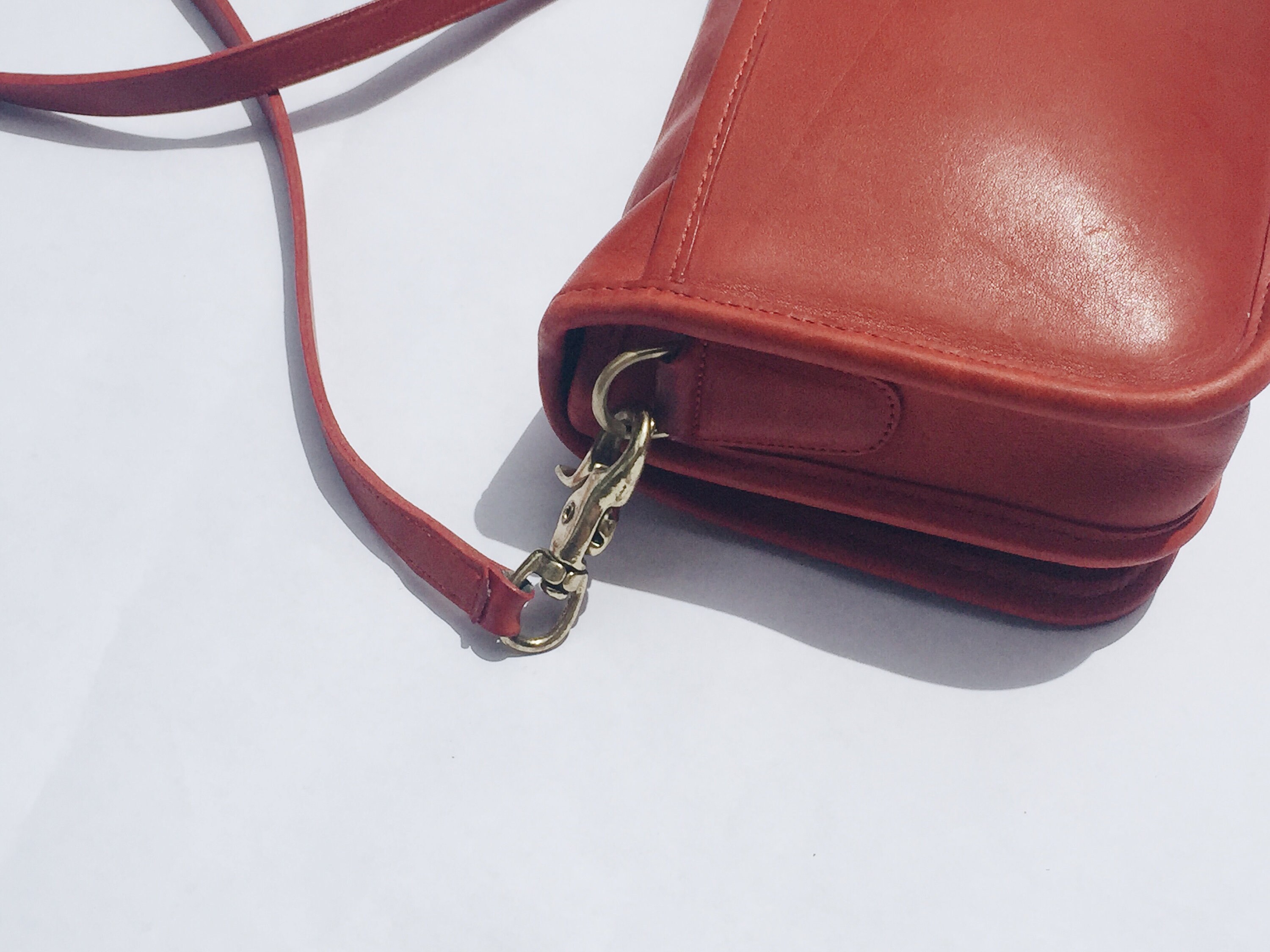 Vintage crossbody coach crossbody purse coach bag red coach purse