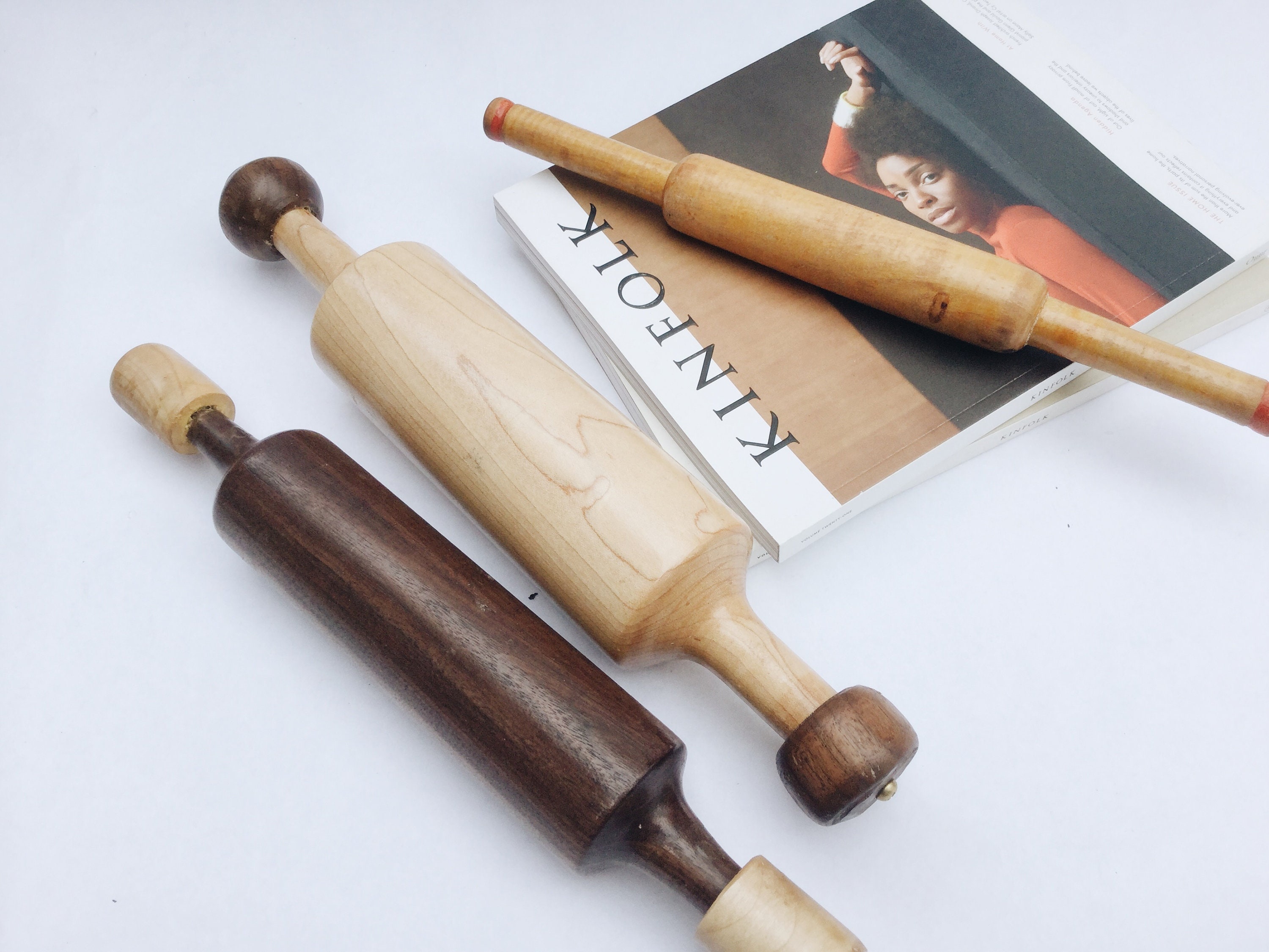 Vintage wooden rolling pins rolling pin set unique rolling pins