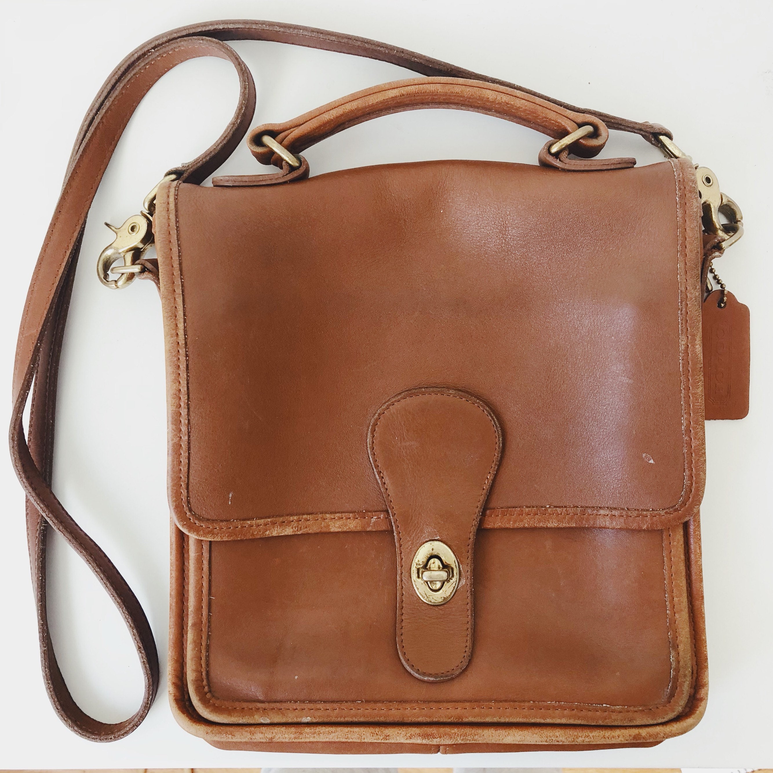 Vintage coach bag | COACH station bag