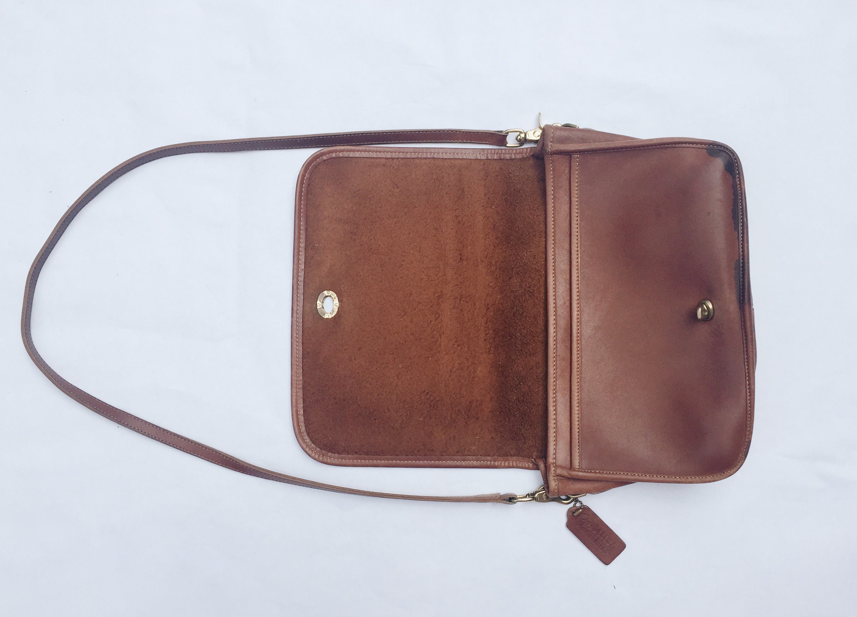 Vintage crossbody coach crossbody purse | coach bag | tan coach purse ...