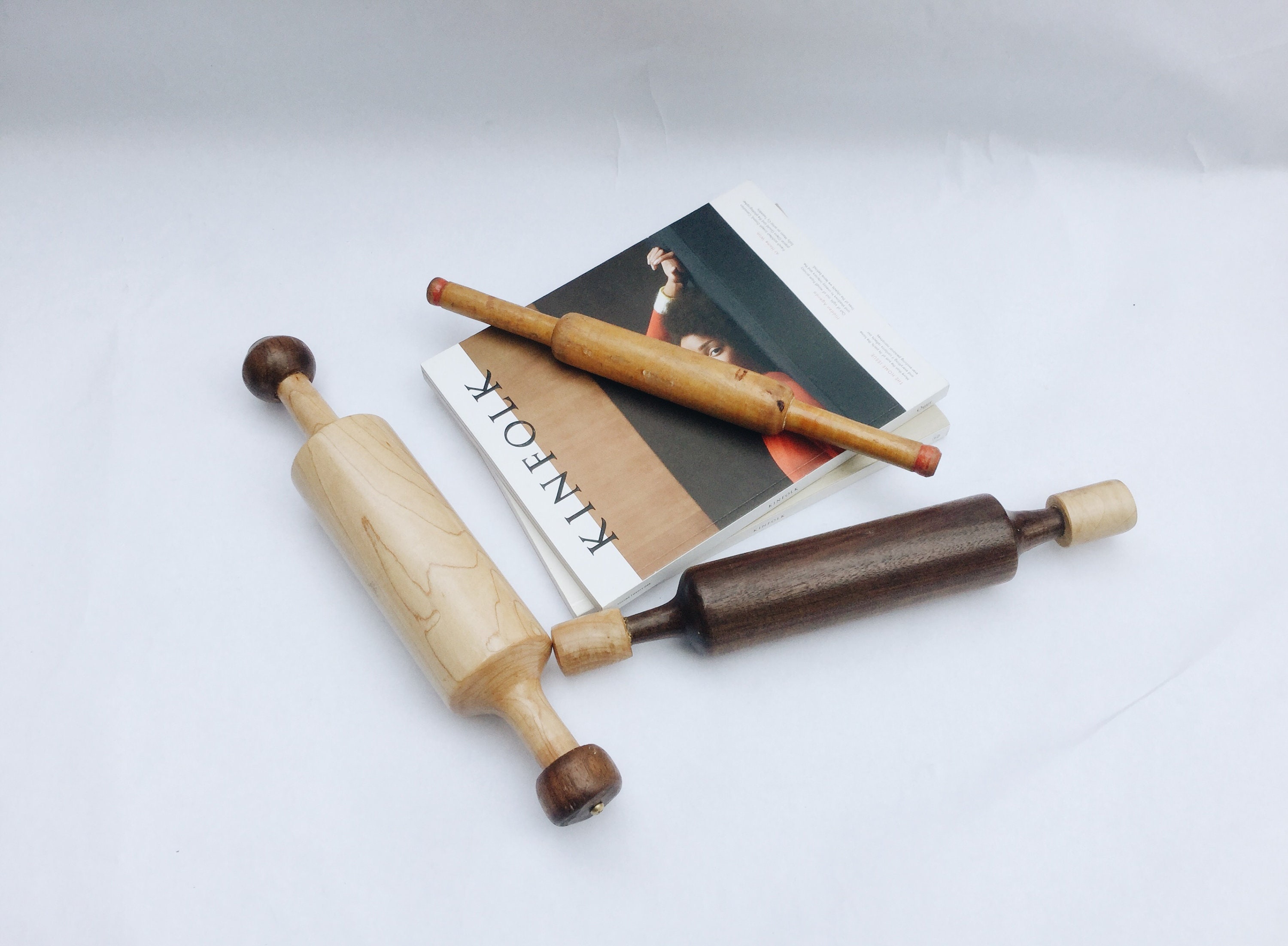 Vintage wooden rolling pins rolling pin set unique rolling pins